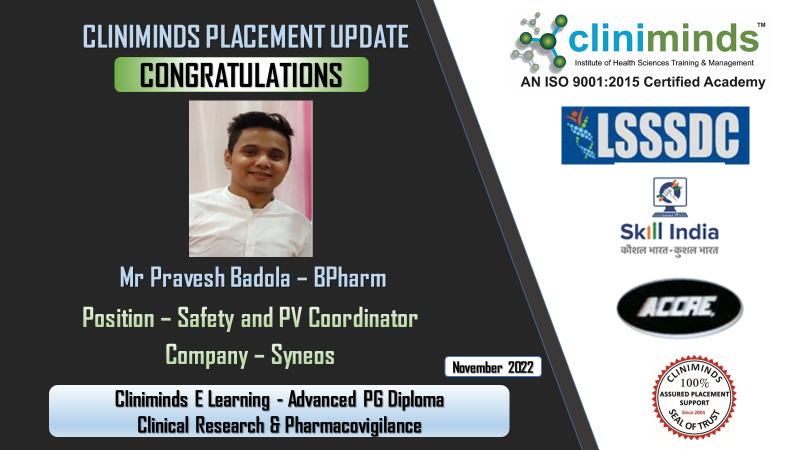 Cliniminds Drug Regulatory Affairs Placements